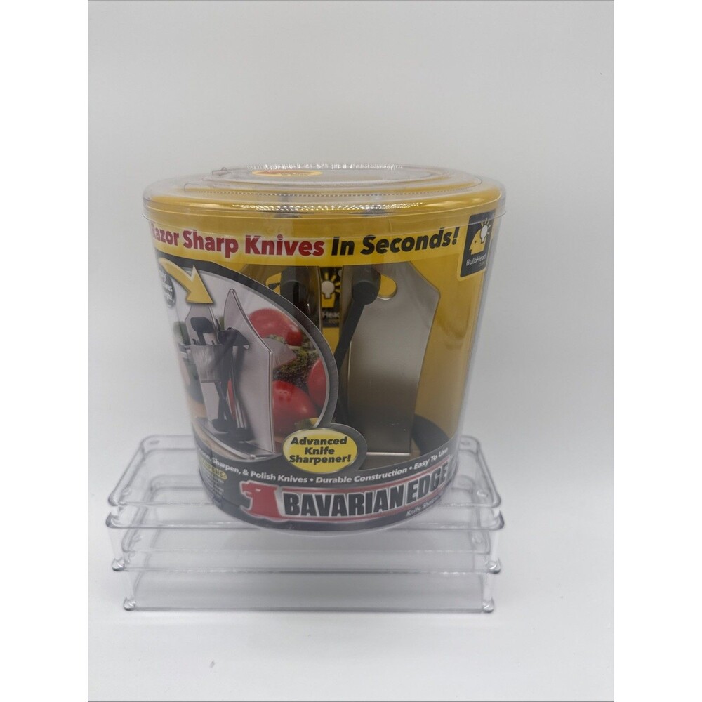 Bavarian Edge Kitchen Knife Sharpener by BulbHead - Sharp Knives in Seconds